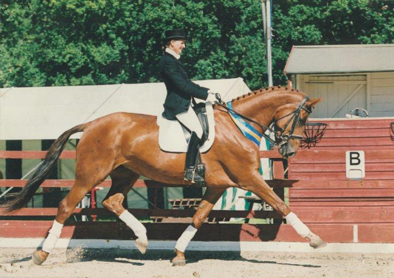 Rosie Lord and Willow