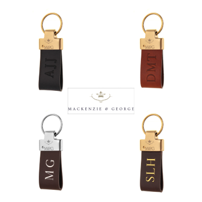 Mackenzie and George keyrings