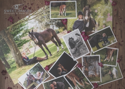 Photos flat lay